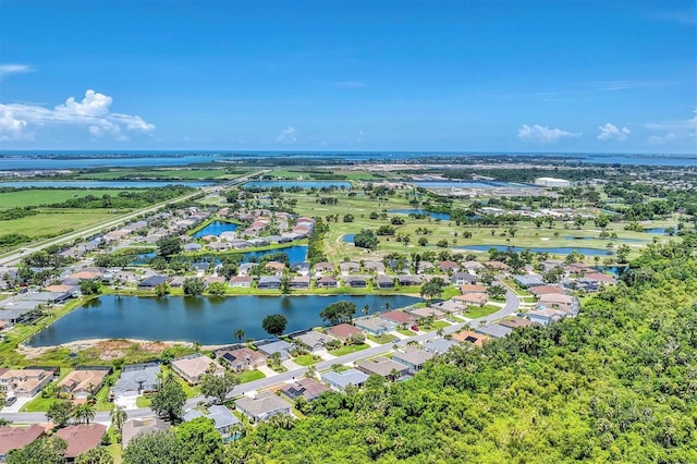 5142 51st Ln W, Bradenton, FL 34210 - aerial perspective of suburban area with a large body of water