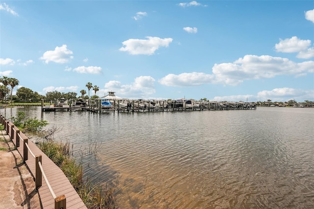 850 Tidewater Shores Loop Unit 108, Bradenton, FL 34208 - dock featuring a water view