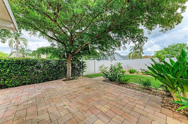 4811 14th Ave E, Bradenton, FL 34208 - fenced backyard featuring a patio area