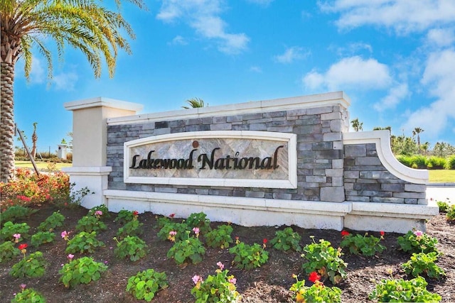16804 Vardon Ter Unit 307, Bradenton, FL 34211 - view of community / neighborhood sign