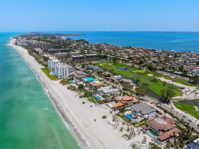 845 Longboat Club Rd, Longboat Key, FL 34228 - bird's eye view of extended coastline