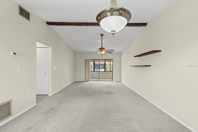 1227 56th St W Unit 1227, Bradenton, FL 34209 - unfurnished living room featuring a ceiling fan and carpet floors