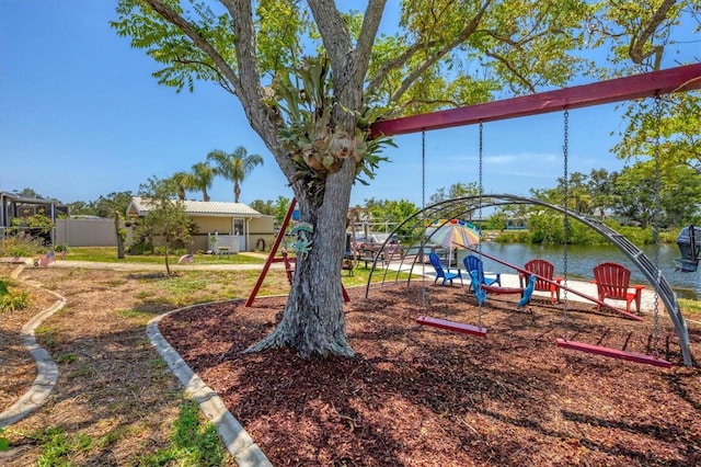619 Albee Farm Rd N, Nokomis, FL 34275 - view of playground