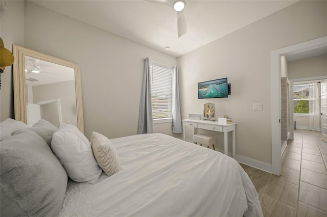 460 Daylily Blvd, Nokomis, FL 34275 - bedroom featuring baseboards and a ceiling fan