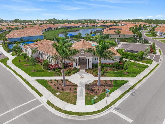 460 Daylily Blvd, Nokomis, FL 34275 - aerial view of residential area featuring a nearby body of water