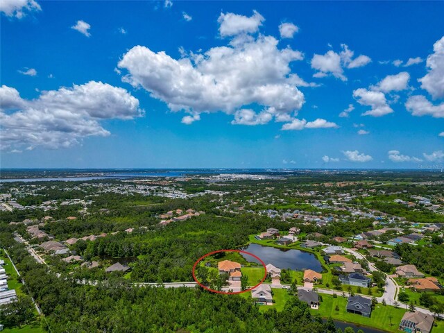 4307 70th Ave E, Ellenton, FL 34222 - aerial perspective of suburban area with a nearby body of water