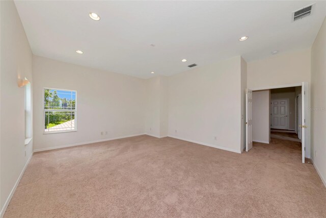 4307 70th Ave E, Ellenton, FL 34222 - unfurnished room with light colored carpet, baseboards, and recessed lighting