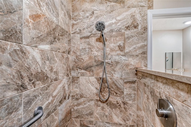 4555 Chandlers Forde Unit 47, Sarasota, FL 34235 - bathroom view of a tile shower