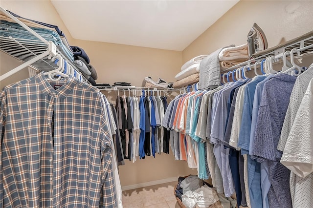 4555 Chandlers Forde Unit 47, Sarasota, FL 34235 - spacious closet with tile patterned floors