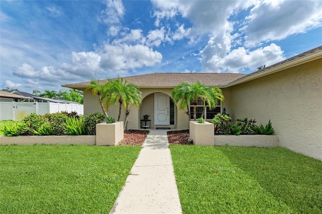 6804 19th Ave W, Bradenton, FL 34209 - view of front facade with stucco siding
