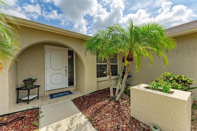 6804 19th Ave W, Bradenton, FL 34209 - view of exterior entry with stucco siding