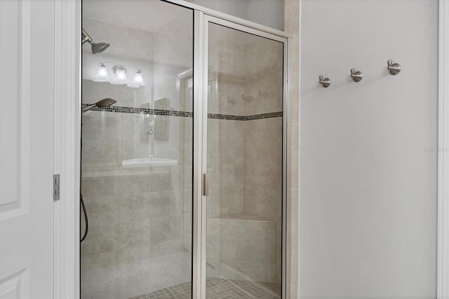 5117 Serata Dr, Bradenton, FL 34211 - full bathroom with a shower stall