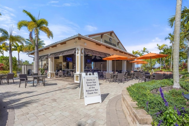 5117 Serata Dr, Bradenton, FL 34211 - view of patio / terrace with outdoor dining space