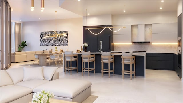 290 Cocoanut Ave Unit 8B, Sarasota, FL 34236 - living area with recessed lighting