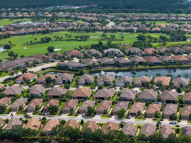 4949 Savona Run, Bradenton, FL 34211 - aerial view of property's location featuring nearby suburban area and a nearby body of water