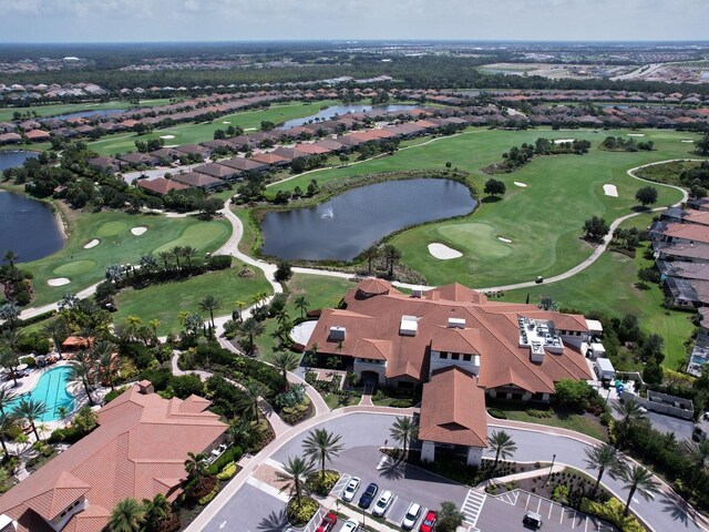 4949 Savona Run, Bradenton, FL 34211 - aerial view of property and surrounding area with nearby suburban area