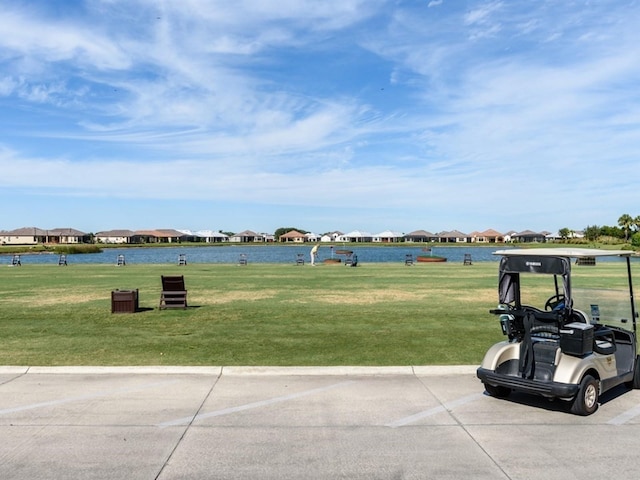4949 Savona Run, Bradenton, FL 34211 - view of home's community with a yard and a residential view
