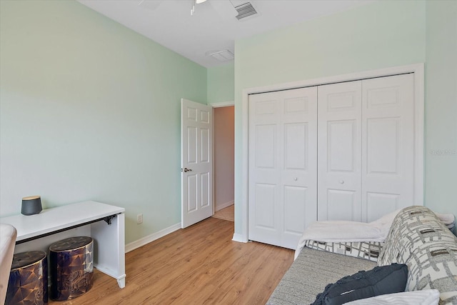 7325 Skybird Rd Unit 399, Bradenton, FL 34209 - office space featuring light wood-style flooring, baseboards, and ceiling fan