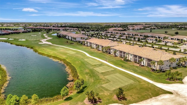 5695 Palmer Cir Unit 203, Bradenton, FL 34211 - aerial view of residential area featuring a large body of water and a golf course