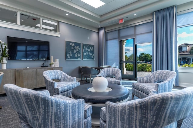 5695 Palmer Cir Unit 203, Bradenton, FL 34211 - lobby with a towering ceiling