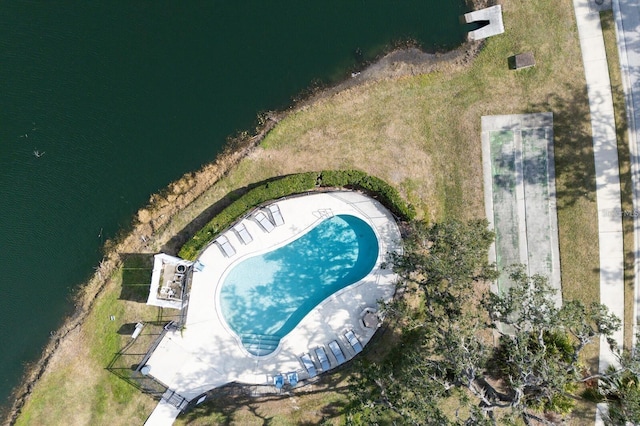 5433 81st Avenue Cir E, Palmetto, FL 34221 - drone / aerial view of a pool