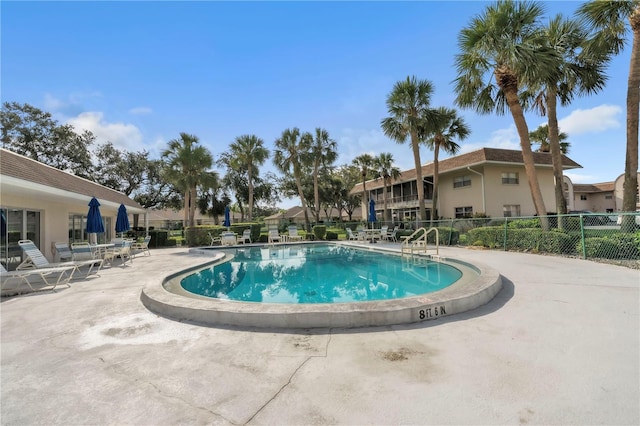 2727 75th St W Unit 1Af, Bradenton, FL 34209 - community pool featuring a patio
