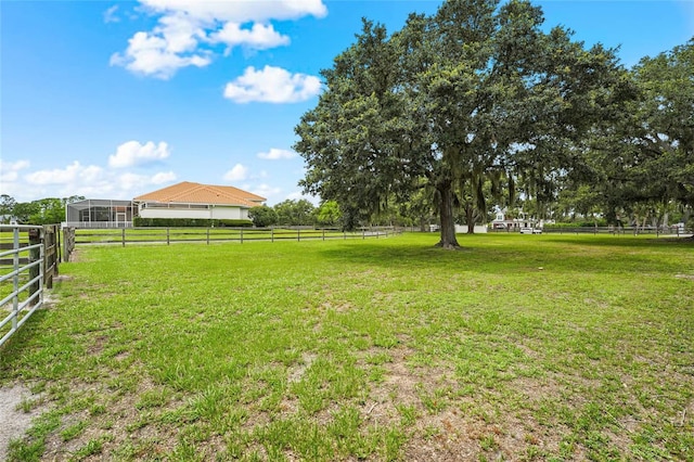 7025 Saddle Creek Cir, Sarasota, FL 34241 - view of yard featuring a rural view