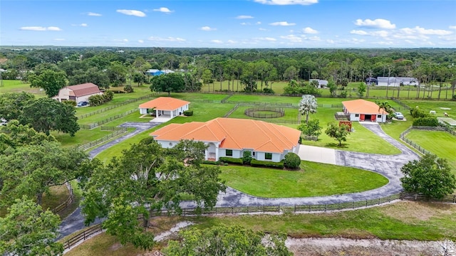 7025 Saddle Creek Cir, Sarasota, FL 34241 - view from above of property