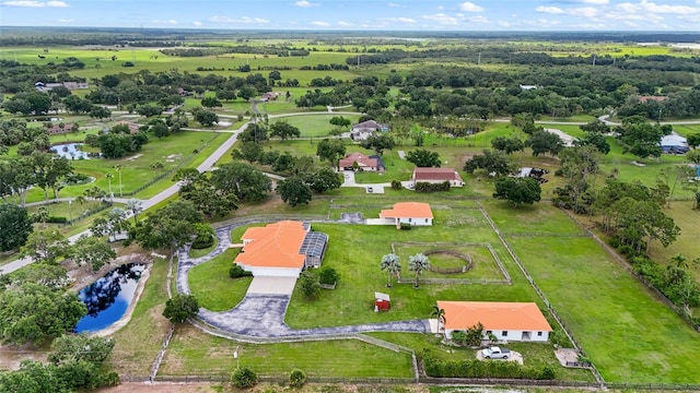 7025 Saddle Creek Cir, Sarasota, FL 34241 - aerial view of property and surrounding area with a nearby body of water