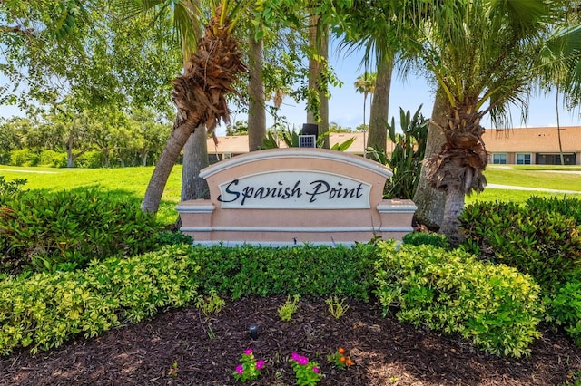 5609 Spanish Point Ct, Palmetto, FL 34221 - view of community / neighborhood sign
