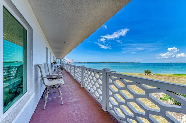 767 John Ringling Blvd Unit 25, Sarasota, FL 34236 - balcony with a water view