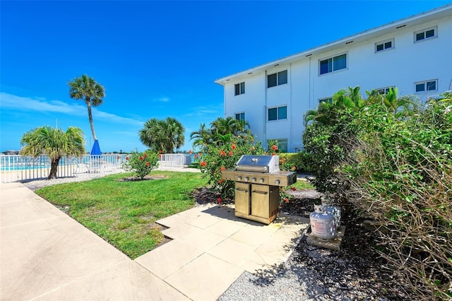 767 John Ringling Blvd Unit 25, Sarasota, FL 34236 - view of yard with a patio area