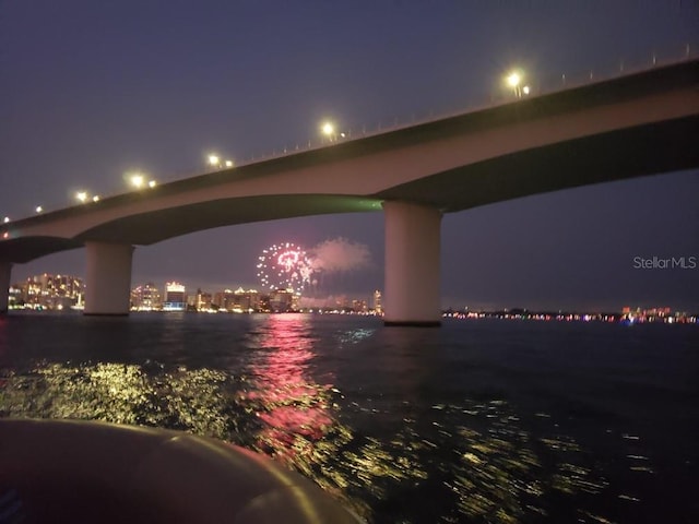 767 John Ringling Blvd Unit 25, Sarasota, FL 34236 - water view with a notable bridge