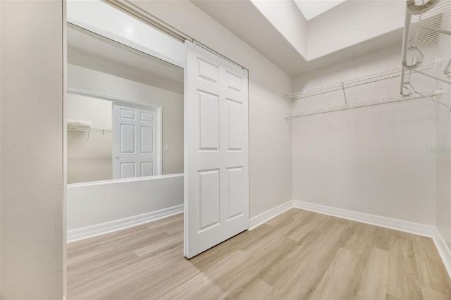 5103 Twin Creeks Dr, Valrico, FL 33596 - walk in closet featuring wood finished floors