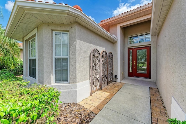 8906 Stone Harbour Loop, Bradenton, FL 34212 - view of exterior entry with stucco siding