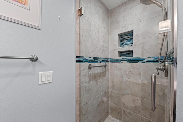 5806 Gulf Dr Unit 201S, Holmes Beach, FL 34217 - bathroom featuring a shower stall