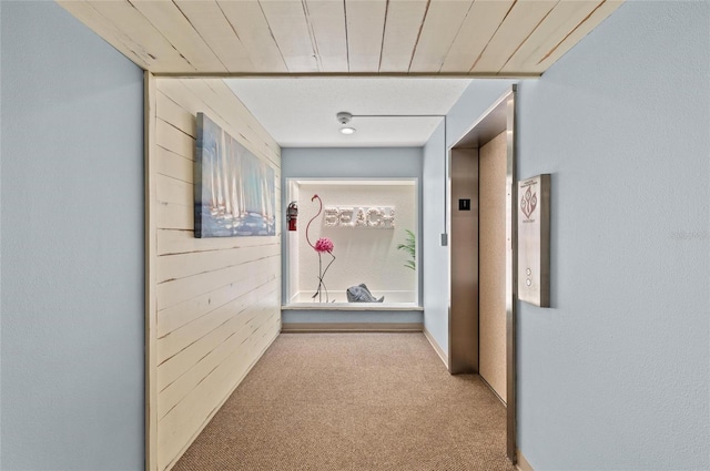 5806 Gulf Dr Unit 201S, Holmes Beach, FL 34217 - corridor featuring carpet and elevator