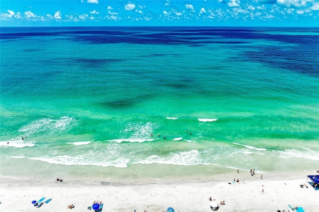 5806 Gulf Dr Unit 201S, Holmes Beach, FL 34217 - water view featuring nearby beach