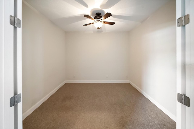 7403 Hamilton Rd, Bradenton, FL 34209 - carpeted spare room featuring a ceiling fan and baseboards