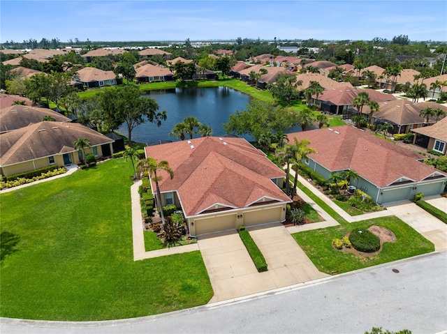 7403 Hamilton Rd, Bradenton, FL 34209 - aerial perspective of suburban area with a large body of water