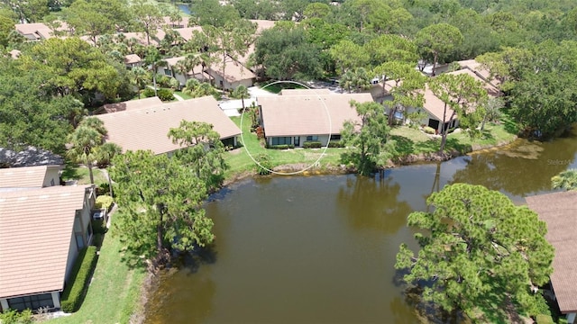 3362 Sandleheath Unit 12, Sarasota, FL 34235 - view of property location featuring a nearby body of water and nearby suburban area