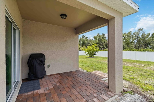 8937 Excelsior Loop, Venice, FL 34293 - view of patio / terrace with area for grilling