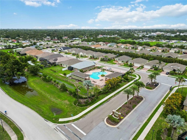 8937 Excelsior Loop, Venice, FL 34293 - aerial view of property and surrounding area with a pool