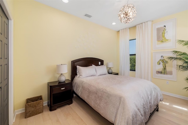 826 Honeyflower Loop, Bradenton, FL 34212 - bedroom featuring light wood finished floors and recessed lighting
