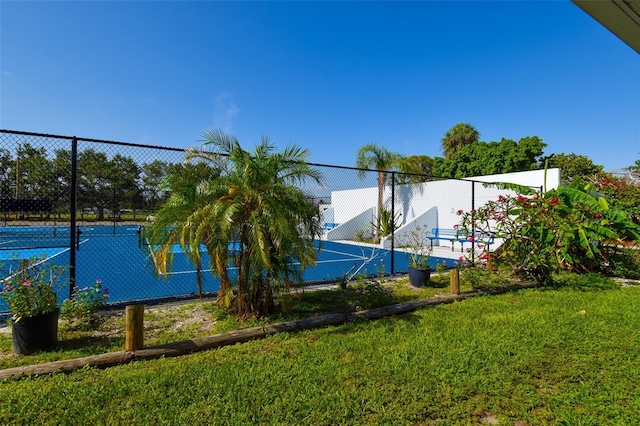6731 Washington Pl, Bradenton, FL 34207 - view of tennis court