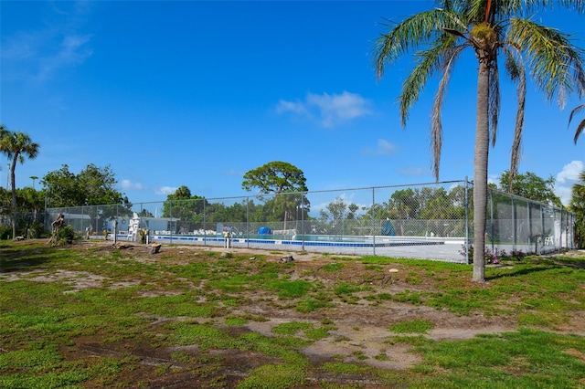 6731 Washington Pl, Bradenton, FL 34207 - view of pool with a tennis court