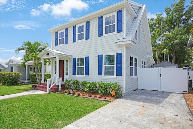 480 28th Ave N, Saint Petersburg, FL 33704 - view of front of property with a gate