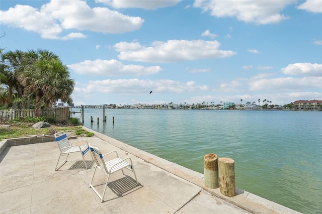 9300 Gulf Blvd, St Pete Beach, FL 33706 - water view with a boat dock