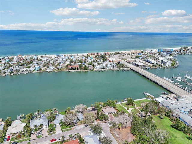9300 Gulf Blvd, St Pete Beach, FL 33706 - drone / aerial view of a large body of water