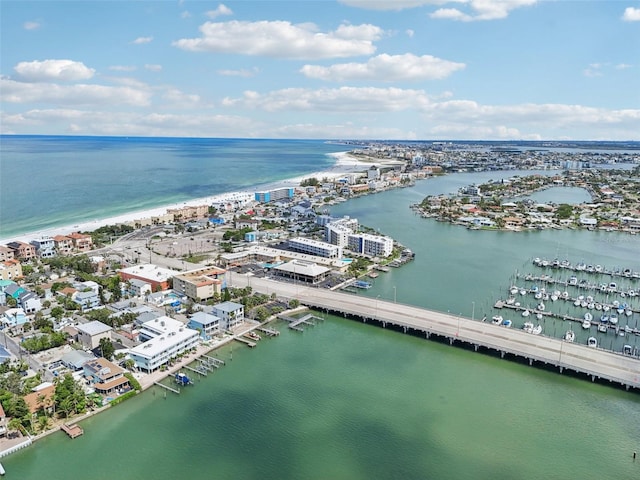 9300 Gulf Blvd, St Pete Beach, FL 33706 - bird's eye view of a large body of water